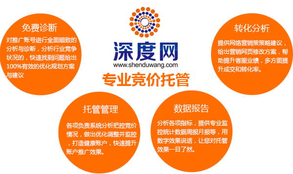 深度網(wǎng)是專業(yè)的競價托管服務(wù)商