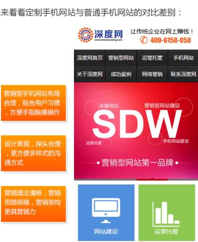 深度網(wǎng)手機(jī)營(yíng)銷(xiāo)型網(wǎng)站建設(shè)第一品牌