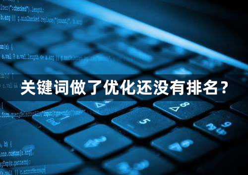 關鍵詞做了優(yōu)化還沒有排名原因